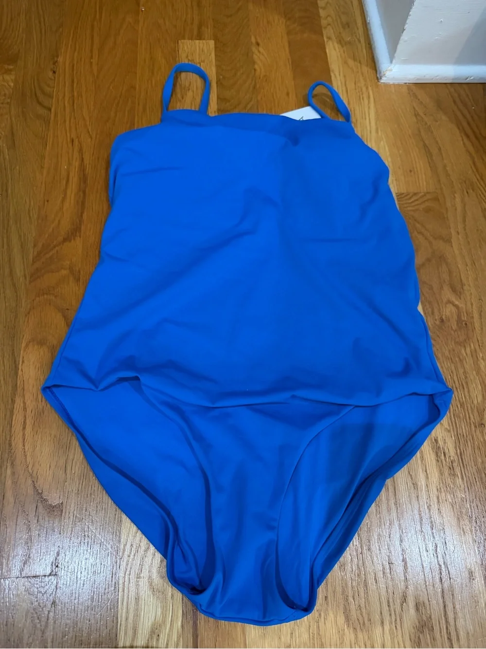 Athleta Blue One-Piece Swimsuit - Classic Tank Style